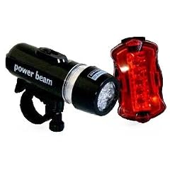 Superhelles LED Fahrradlampen Set!!! SEHR HELL!BLACK PB AUSVERKAUFSPREIS