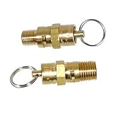 Air Locker V165-4 ASME Safety Valve 165 PSI 1/4 Inch NPT