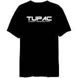 Tupac Virgin Terminator Male Names Mens T-Shirt (Black, Sizes X-Small - XXX-Large)