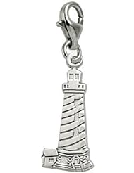 Rembrandt Charms Lighthouse, Cape Hatteras NC Charm with Lobster Clasp