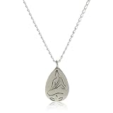 Satya Jewelry Silver Buddha Necklace