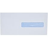 Quality Park Business Envelopes, Security Tinted, Box of 500 (QUA21432)