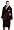 Nebulus Bademantel Polar, Morgenmantel, Mantel, Fleece, Herren, superweich