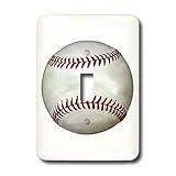 Kids Stuff - Baseball - Light Switch Covers - single toggle switch