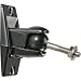 OmniMount Stainless Steel Series Wall Speaker Mount (Black - 10lb)