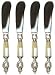 Decorative Pate Knife with Mother of Pearl Handle Set of Four