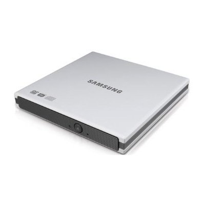 Samsung USB 2.0 8x DVD Writer External Optical Drive for Mac and PC SE S084F/RSBS (White)