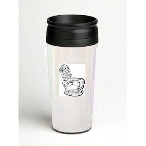 16 oz. Double Wall Insulated Tumbler with armchair - Paper Insert by 
