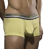 C-IN2 Chartreuse Lo No Show Army Trunk 1823-CHT