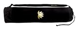 Wai Lana Yogi Lotus Tote, Black/Gold