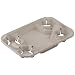 Huhtamaki 20969 8-22 oz Cup Capacity, Beige Color, 4 Cup Carrier with Narrow Compartment Molded Fiber Food Tray (Case of 250)