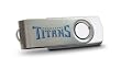 Centon Tennessee Titans Edition NFL DataStick Swivel 8 GB USB 2.0 Flash Drive