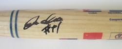 Atsunori Inaba Autographed World Baseball Classic Logo Bat, Team Japan, Proof Photo