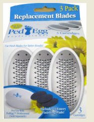 Ped Egg-Replacement Blades AS SEEN ON TV