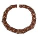 NOVICA Leather belt, 'Stepping Studs'