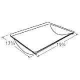 Music City Metals 99561 Stainless Steel Heat Plate Replacement for Select Charbroil Gas Grill Models