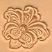 Tandy Leather Craftool 3D Lily Stamp 88494-00
