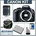 Canon EOS Rebel T2i EF-S Digital SLR Camera Kit - Black - with EF 18-135mm f/3.5-5.6 IS Image Stabilized Lens, 4GB SD Memory Card, Slinger Camera Bag, Spare LP-E8 Lithium-Ion Rehargeable Battery, USB 2.0 SD Card Reader