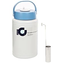 International Cryogenics LN2 Cryogenic Vapor Shipping Vessel, 2 L, with 1 Canister