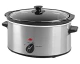Swan 35l Oval Slow Cooker Stainless Steel