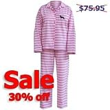 Ladies Pajamas German Shepherd Black