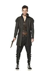 Mystery House Hansel Witch Hunter Deluxe Costume, Brown, Large 