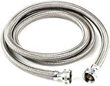 Abt Hot And Cold Stainless Steel Braided Washing Machine Hose Set
