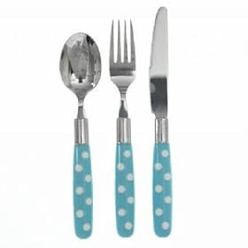 Kid's Mini Blue Cutlery Set