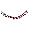 1 St�ck 'Just Married' Girlande, 150 cm