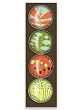 iPop Clicks Stacey Asato Mod Pattern 4-Pack Magnet Set