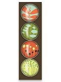 iPop Clicks Stacey Asato Mod Pattern 4-Pack Magnet Set
