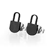 Ziovani Pair Padlock Stainless Steel Stud Earrings