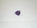 Ring Adjustable with Moveabble Multi Crystals and Enamel PURPLE