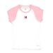 Antigua University of Nebraska Girl's Pink Mini Star Short Sleeve Tee