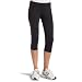 ASICS Women's Performance Running Capri Tight,Black,Small