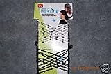 Medium AB Wood Double Comb Hair Clip