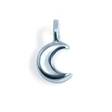 Alex Woo Mini Additions Sterling Silver Moon Charm