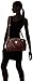 MG Collection Lucca Designer Inspired Glamour Shopper Tote Handbag, Coffee, One Size