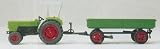 Preiser 17914 Tractor Deutz & Trailer
