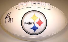 Troy Polamalu Hand Signed Autographed Full Size Commemorative Steelers Football