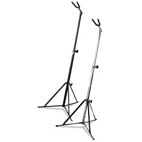 Click here to buy Hamilton Hanging Guitar Stand, Chrome.
