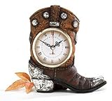 Western Cowboy Boot Clock For Western Home Decor