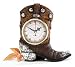 Western Cowboy Boot Clock For Western Home Decor