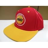 NBA Houston Rockets Retro 2 Tone Snapback Cap Old School