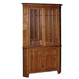 Amish Spruce Creek Corner Hutch