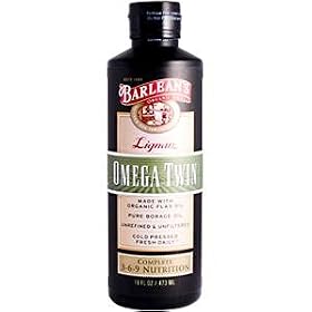 Lignan Omega Twin by Barlean's Organic Oils