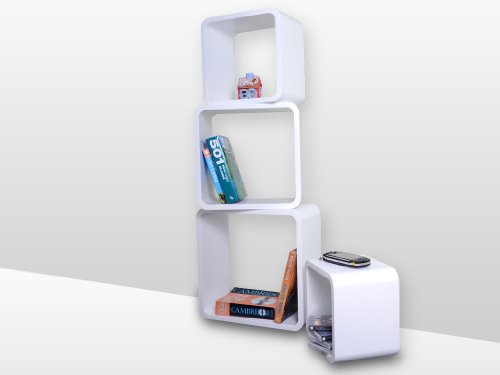 Retro Design Cube 4er Set Regal