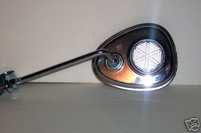 Teardrop Mirror Clear Reflector Cruiser Bike Bicycle