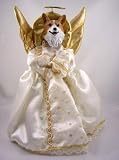 Welsh Corgi Pembroke Angel Christmas Tree Topper