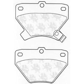 Brake Pad Set disc brake for TOYOTA COROLLA Verso (_E12J_) 2001/9-2004/5 2.0 D-4D Diesel MPV